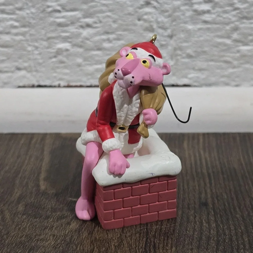 Pink Panther Ornament 1993 Christmas Tree Holiday 3